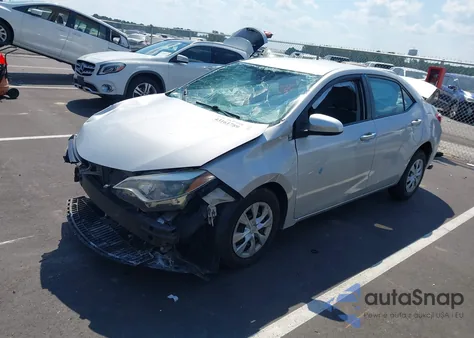 2014 Toyota Corolla L from USA, damaged, VIN 2T1BURHE4EC133794